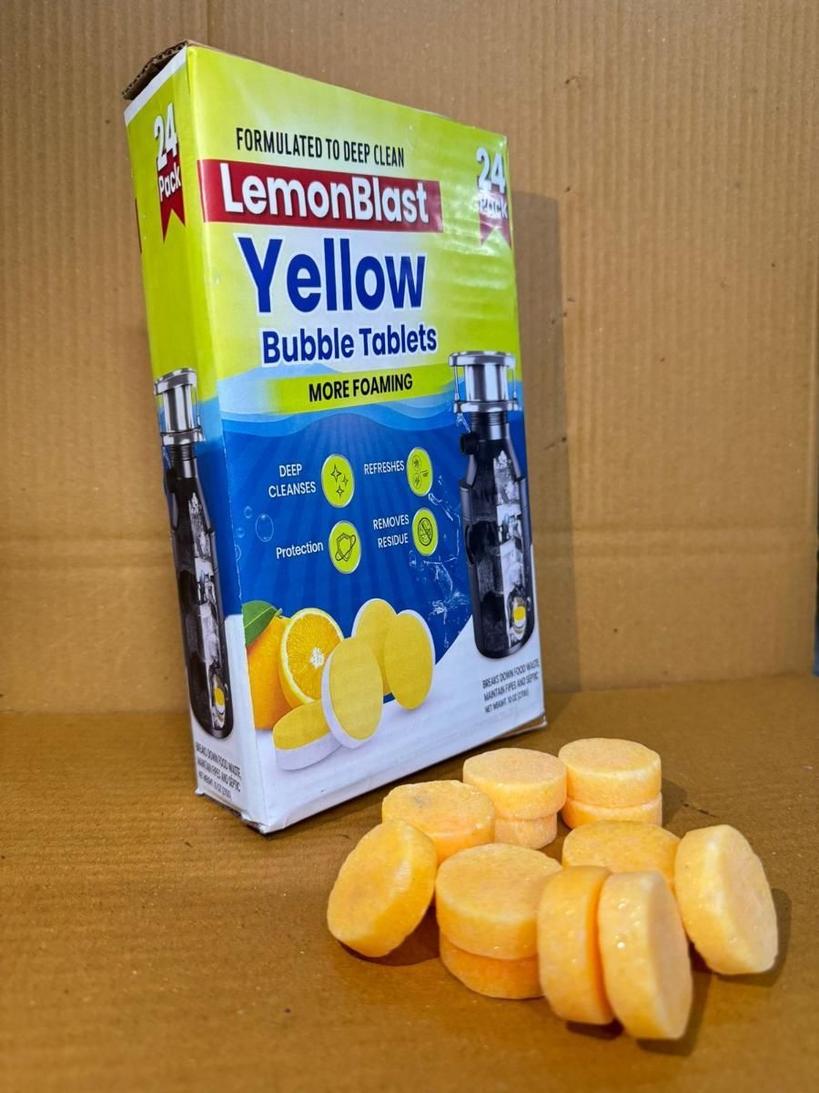 LemonBlast™ PowerClean Bubble Tablets – Value Packs